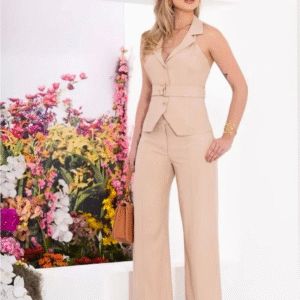 Conjunto Marant Calça e Blusa com Cinto