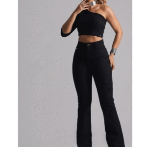 Calça Flare Preta